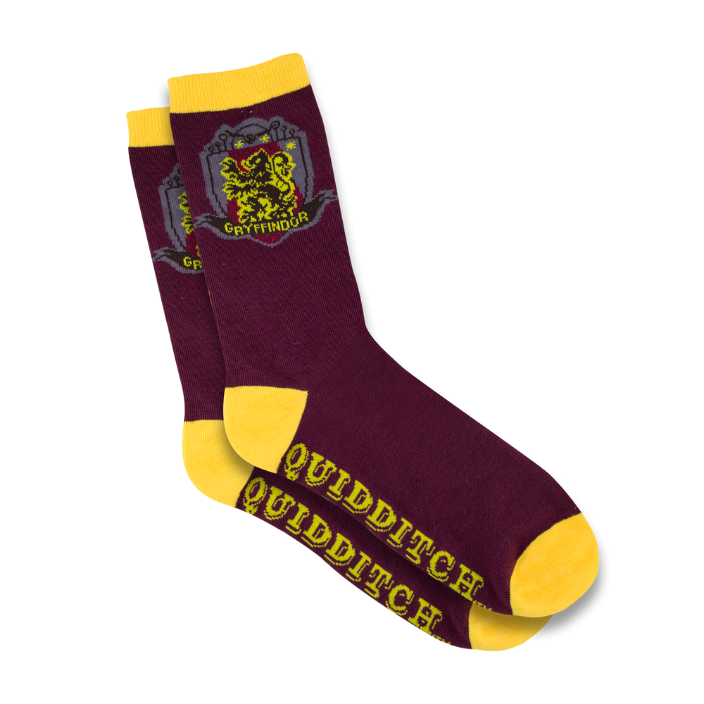 Lot de 3 paires de chaussettes Harry Potter - Quidditch et Vif d'or