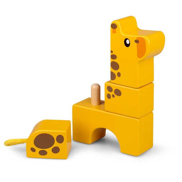 Stapelen en spelen - Safari dieren
