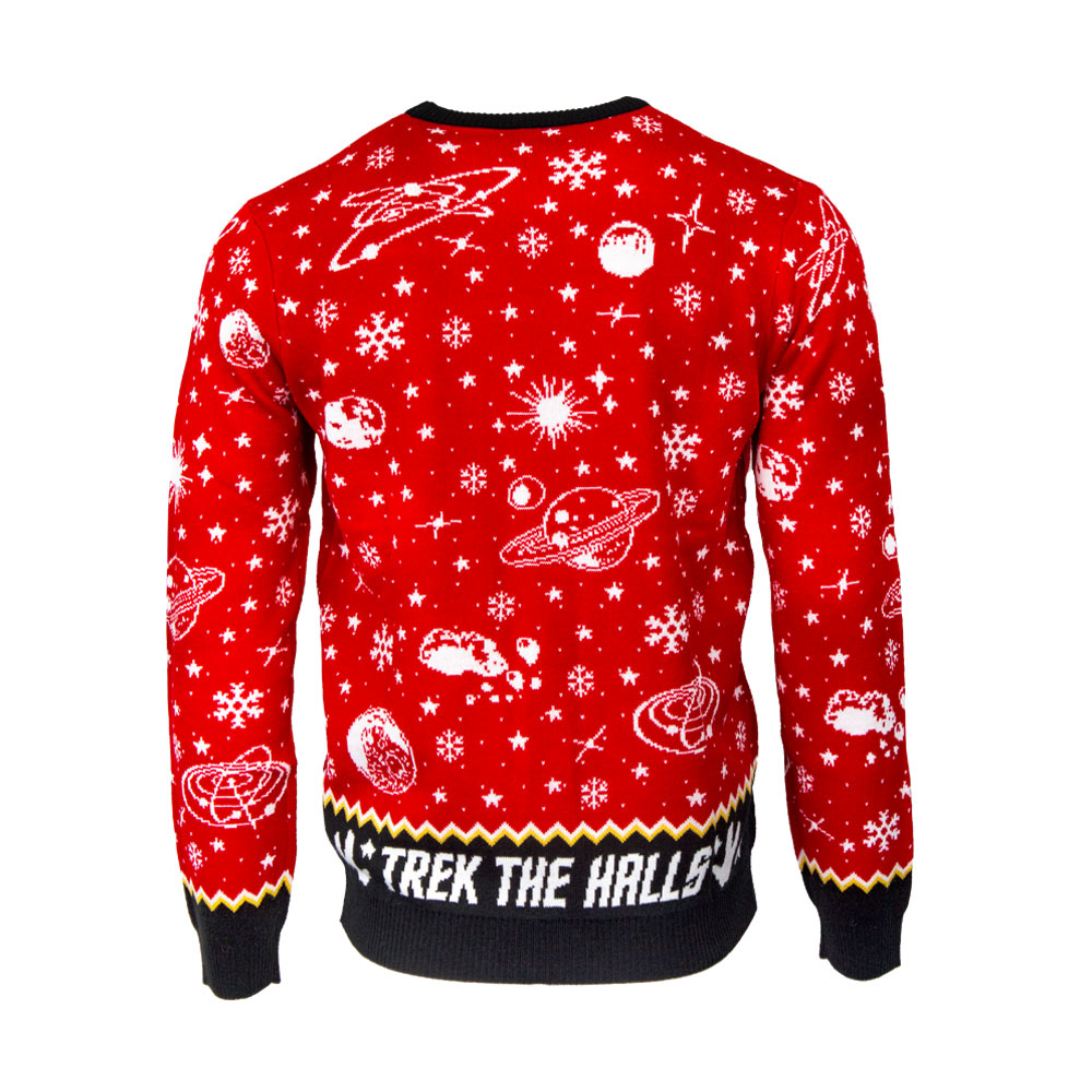 Pull de Noël Star Trek - Beam me up, Santa!