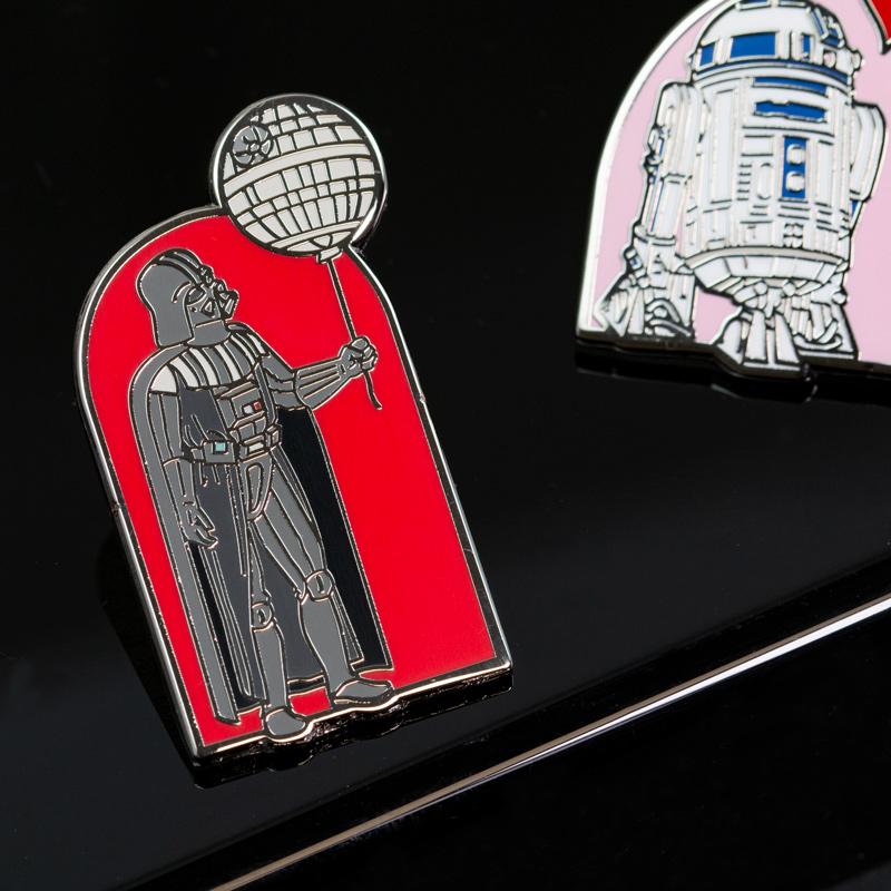 Pin's Star Wars Set 3.1 - R2D2 et Dark Vador