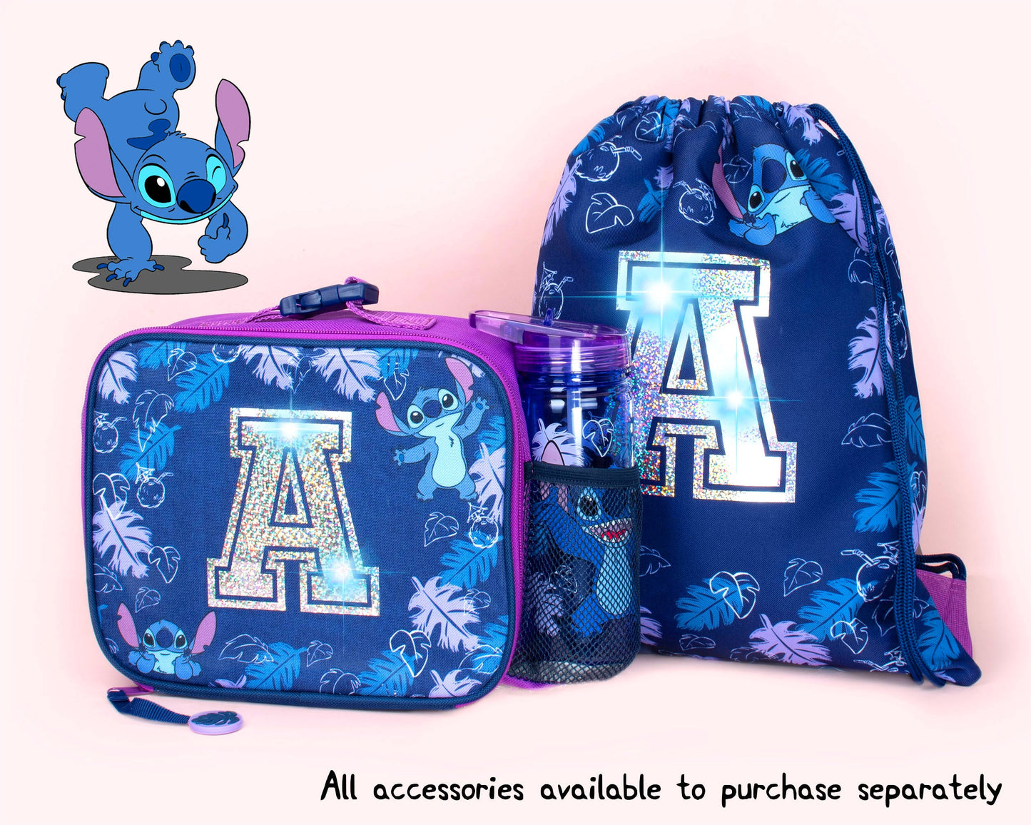 Sac à déjeuner personnalisé - Stitch