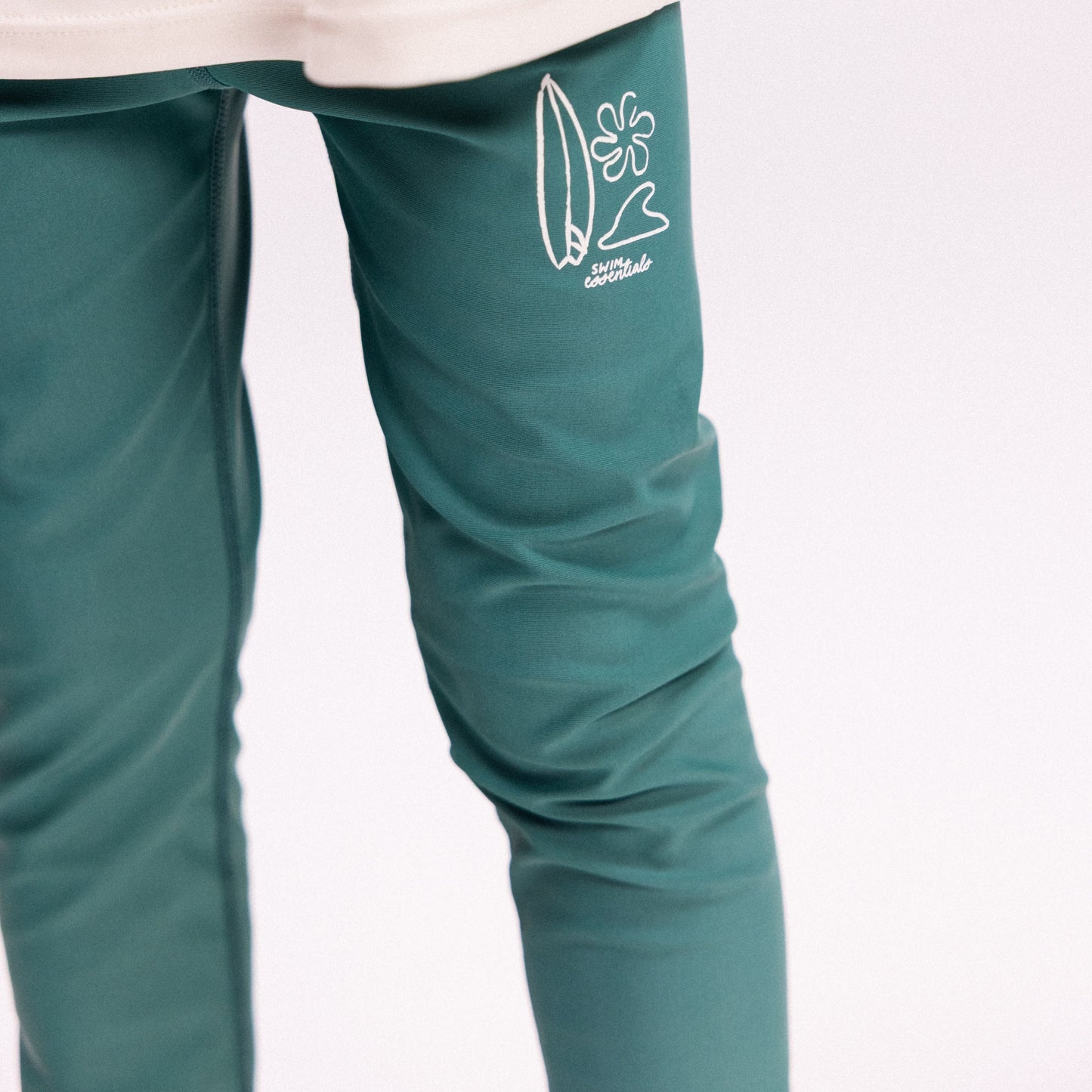 UV Leggings - Boys - Green - Surfer