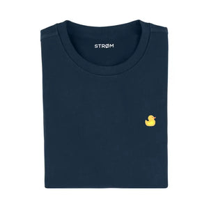 Sweat Bleu Marine Canard Jaune