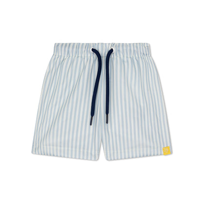 Swim Boxer - Bleu/Blanc - Rayures Bleues