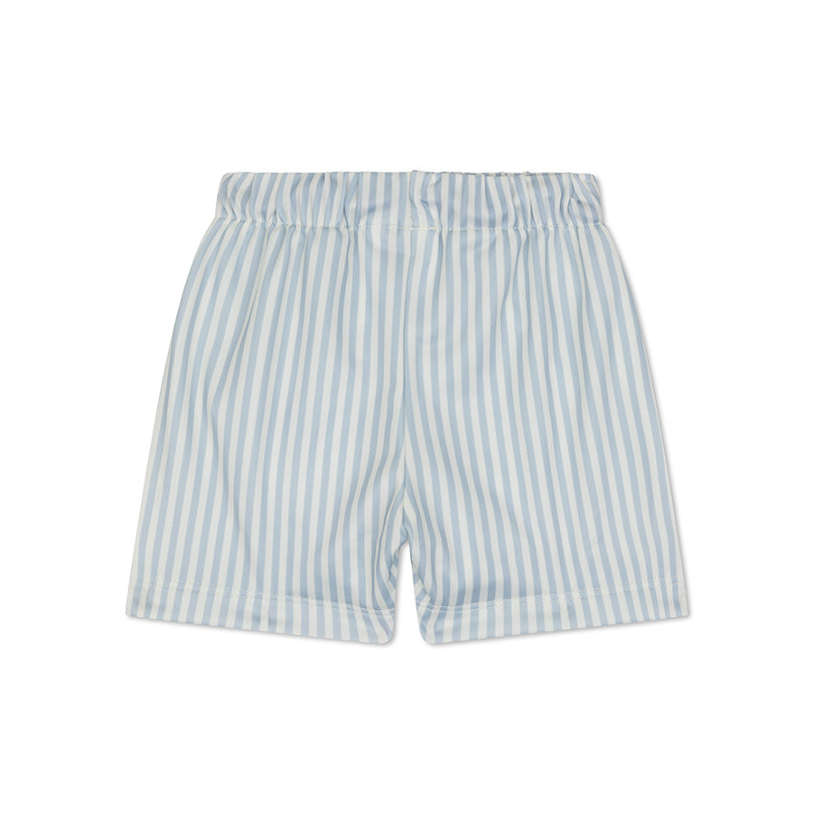 Swim Boxer - Bleu/Blanc - Rayures Bleues