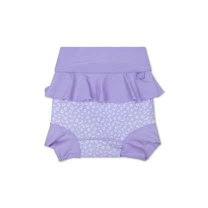 Swim Diaper - Neoprene - Lilac - Leopard