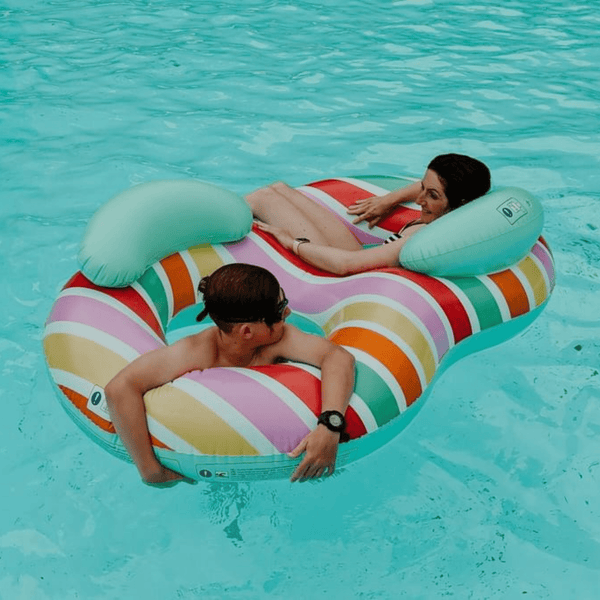 Swim Ring Double - Multicolor - Color Rush - Ø 190 cm