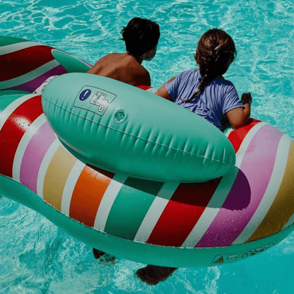 Swim Ring Double - Multicolor - Color Rush - Ø 190 cm