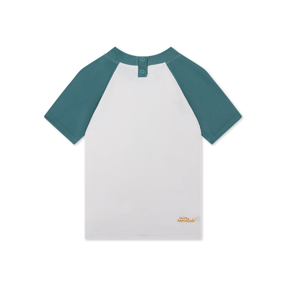 Swimming T-Shirt Short Sleeves - Green - Surfer