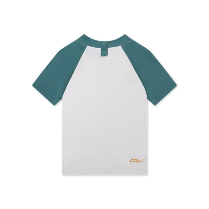 Swimming T-Shirt Short Sleeves - Green - Surfer