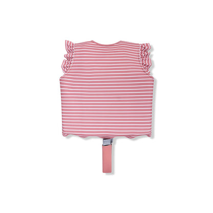 Gilet de natation - Rouge/Blanc - Fleur de marguerite