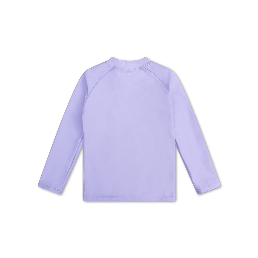 Swimming T-Shirt - Long Sleeve - Lilac - Pure Tones