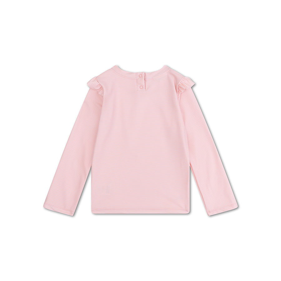 Swimming T-Shirt - Long Sleeve - Pink - Blackberry