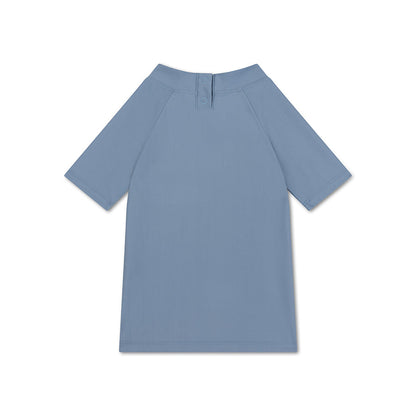Swimming T-Shirt - Short Sleeve - Blue - Pure Tones