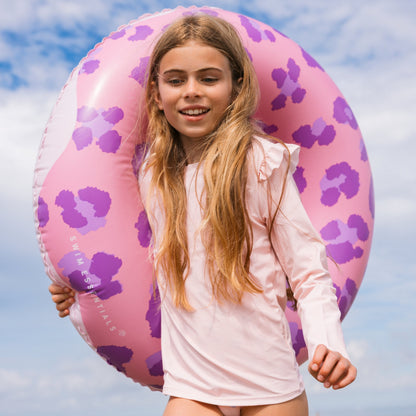 Swim Ring - Purple/Pink - Donut - Ø 90 cm