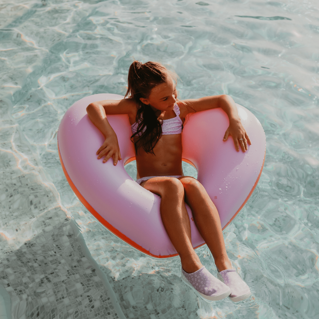 Swim Ring - Purple/Red- Iconic Tones