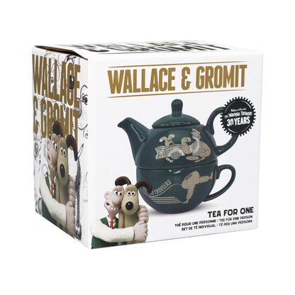 Wallace & Gromit Wrong Trousers Individual Tea Set