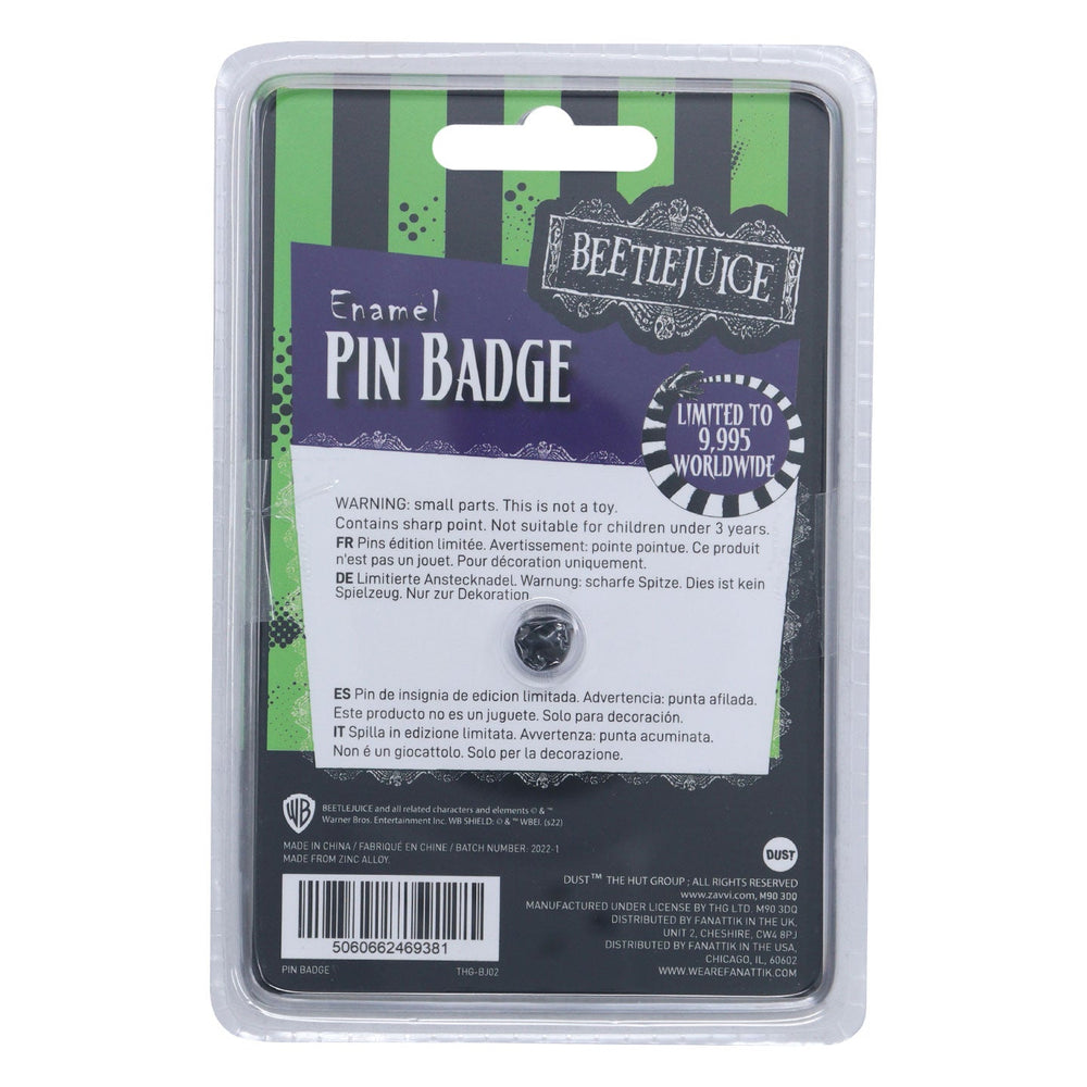 Beetlejuice pin