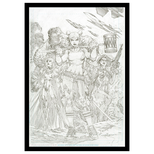 Affiche collector DC Comics - Harley Quinn