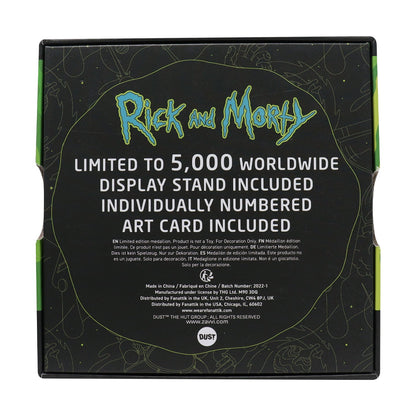 Médaillon collector Rick and Morty