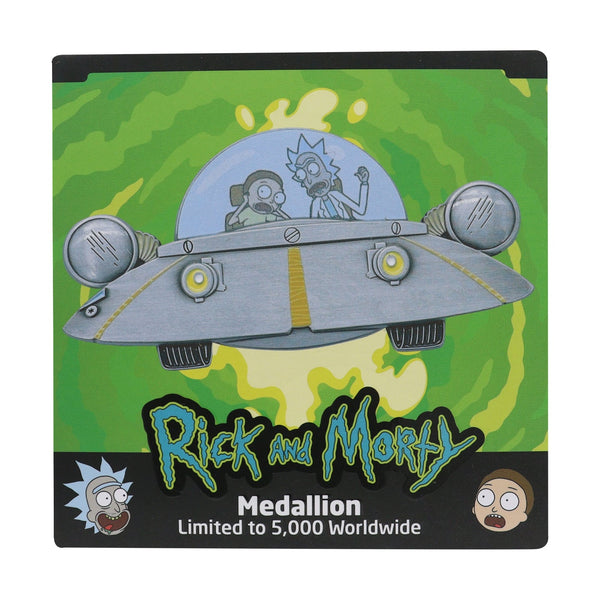 Médaillon collector Rick and Morty
