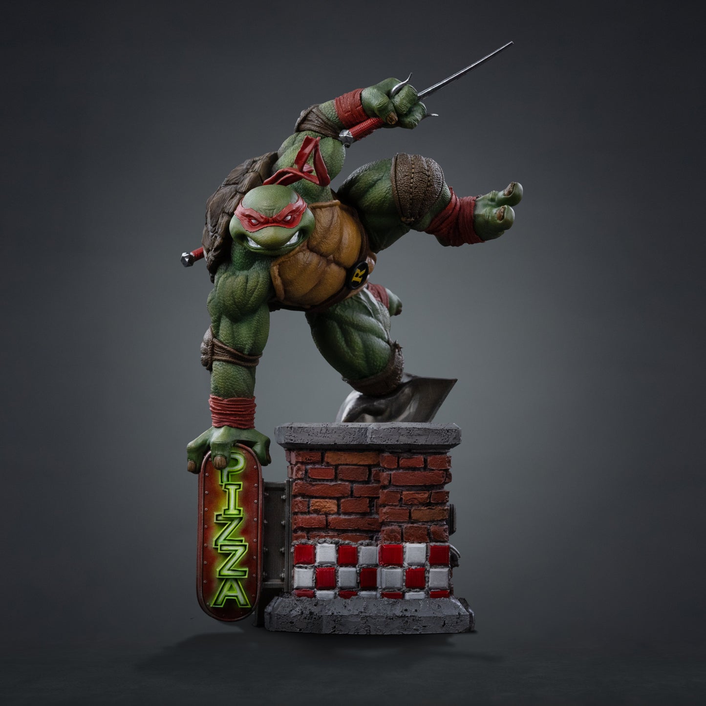 Statue Raphael Unleashed - Teenage Mutant Ninja Turtles - Art Scale 1/10