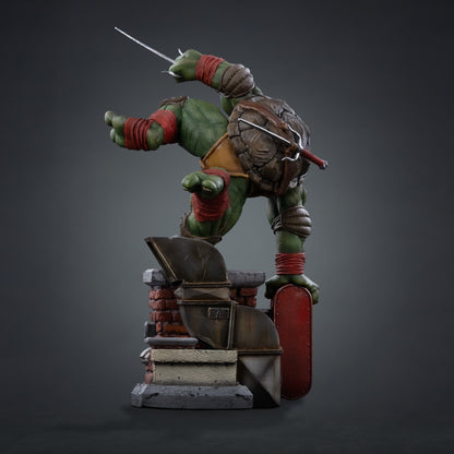 Statue Raphael Unleashed - Teenage Mutant Ninja Turtles - Art Scale 1/10