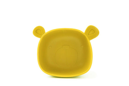 Bol d'apprentissage en silicone Lili Mustard