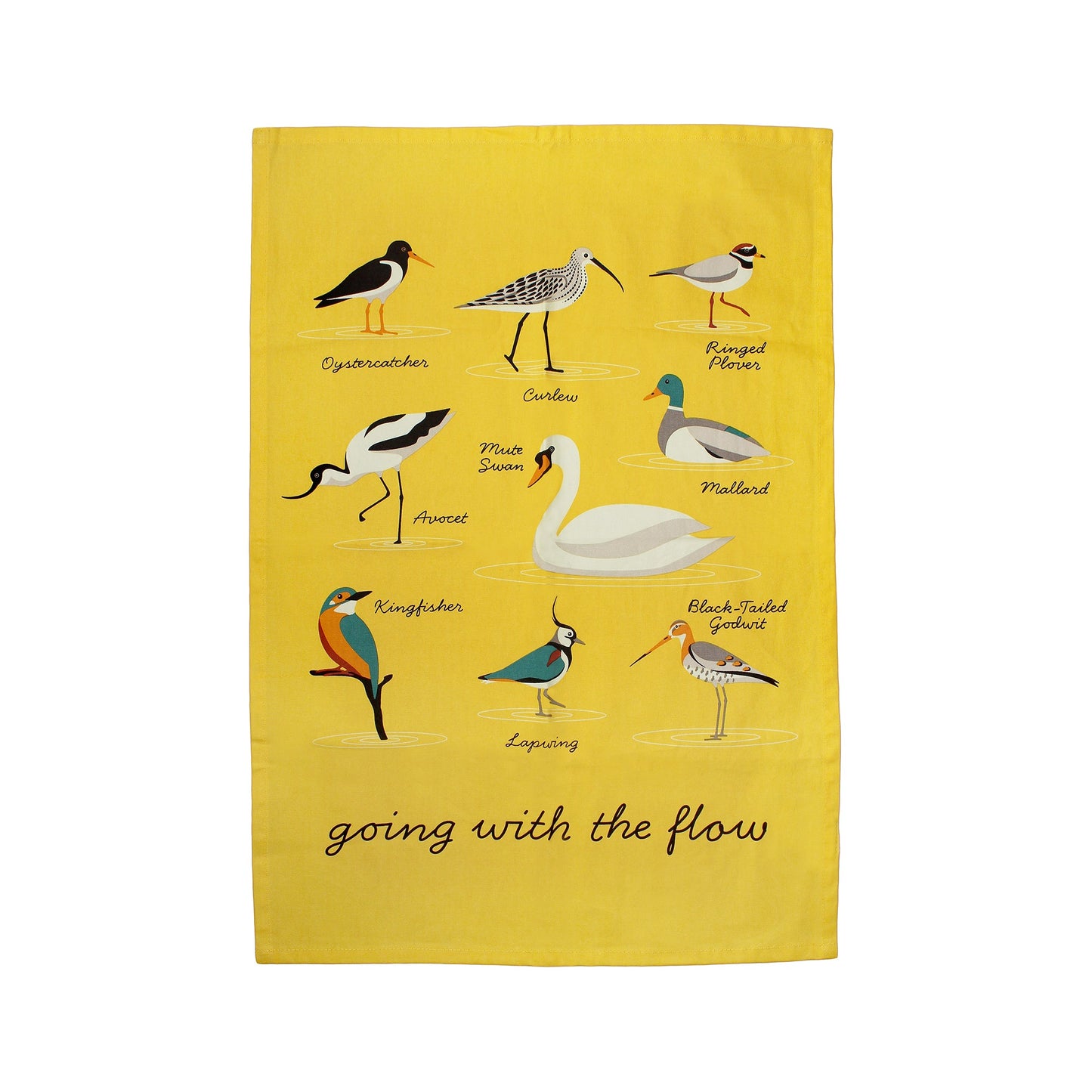 RSPB Water Birds Tea Towel