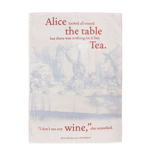 Torchon Alice au pays des merveilles - Alice