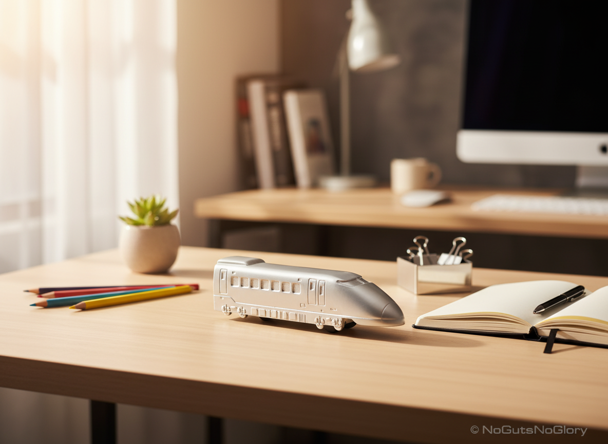 TGV puntenslijper en paperclipmagneet