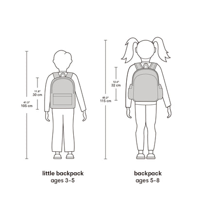 Petit sac à dos enfant - Dinosaures – vue 7 – A Little Lovely Company