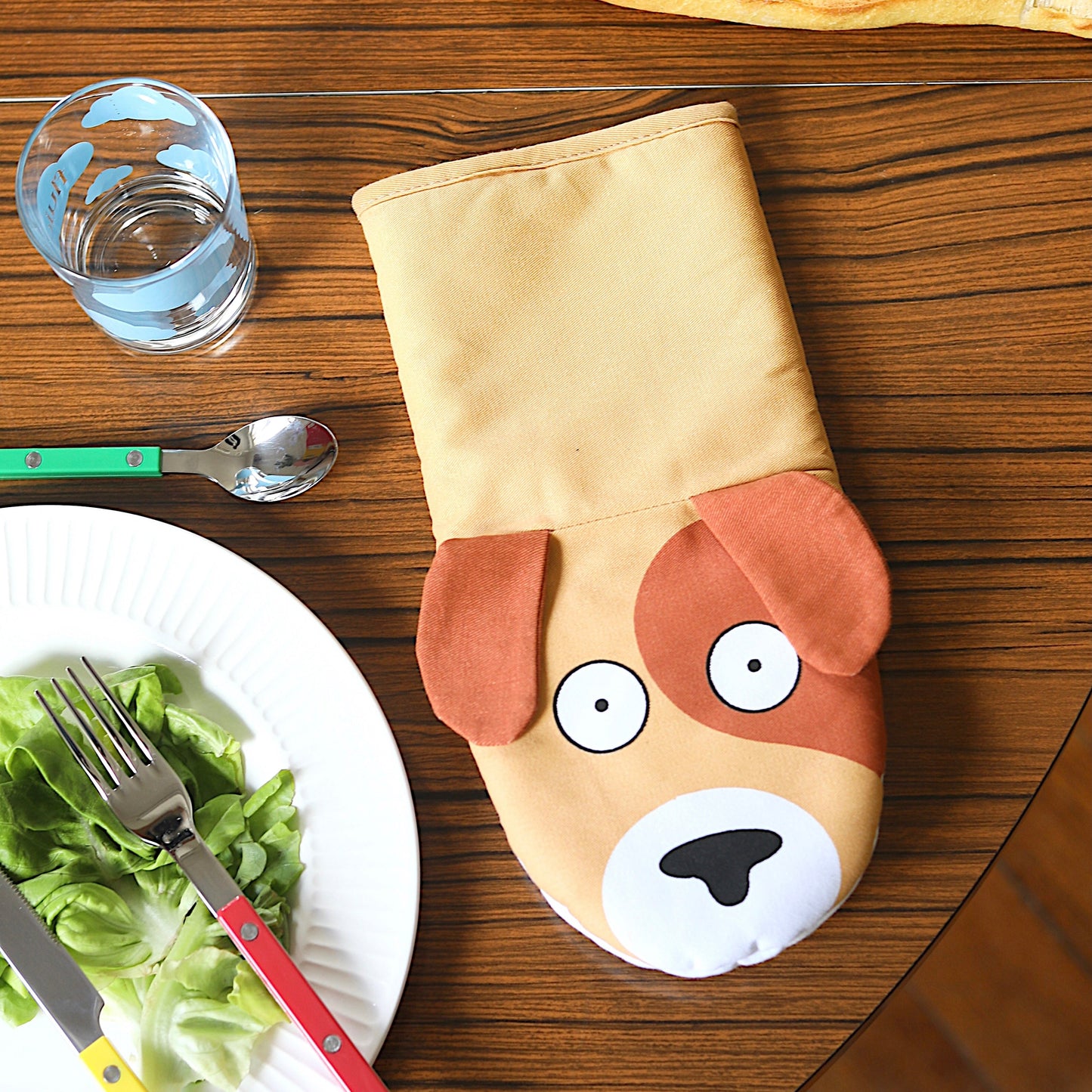 Gant de cuisine chien