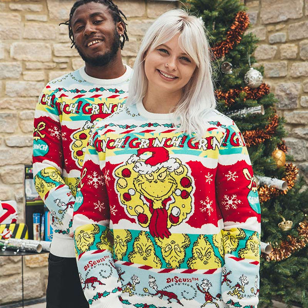 Pull de Noël Le Grinch