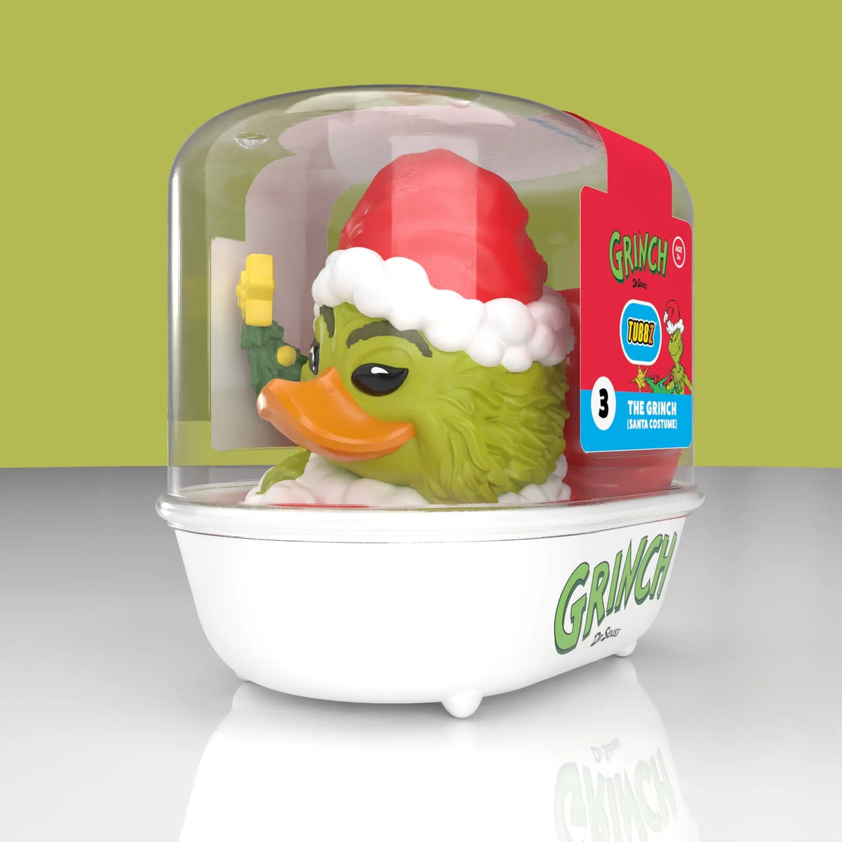 Canard Grinch en Père Noël TUBBZ (First Edition)
