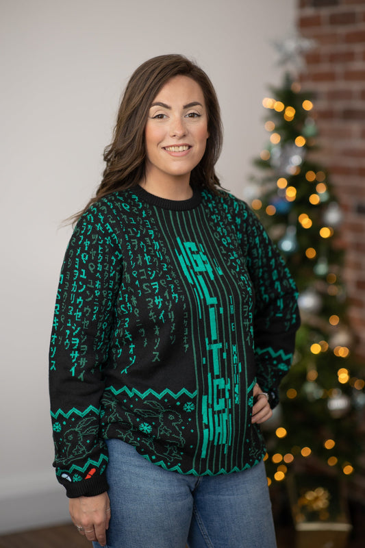 Matrix Christmas Sweater