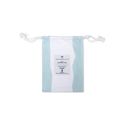 Microfiber Beach Towel - Green - The Beach Club 180 x 90 cm