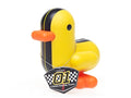 Yellow Duck Racer Piggy Bank