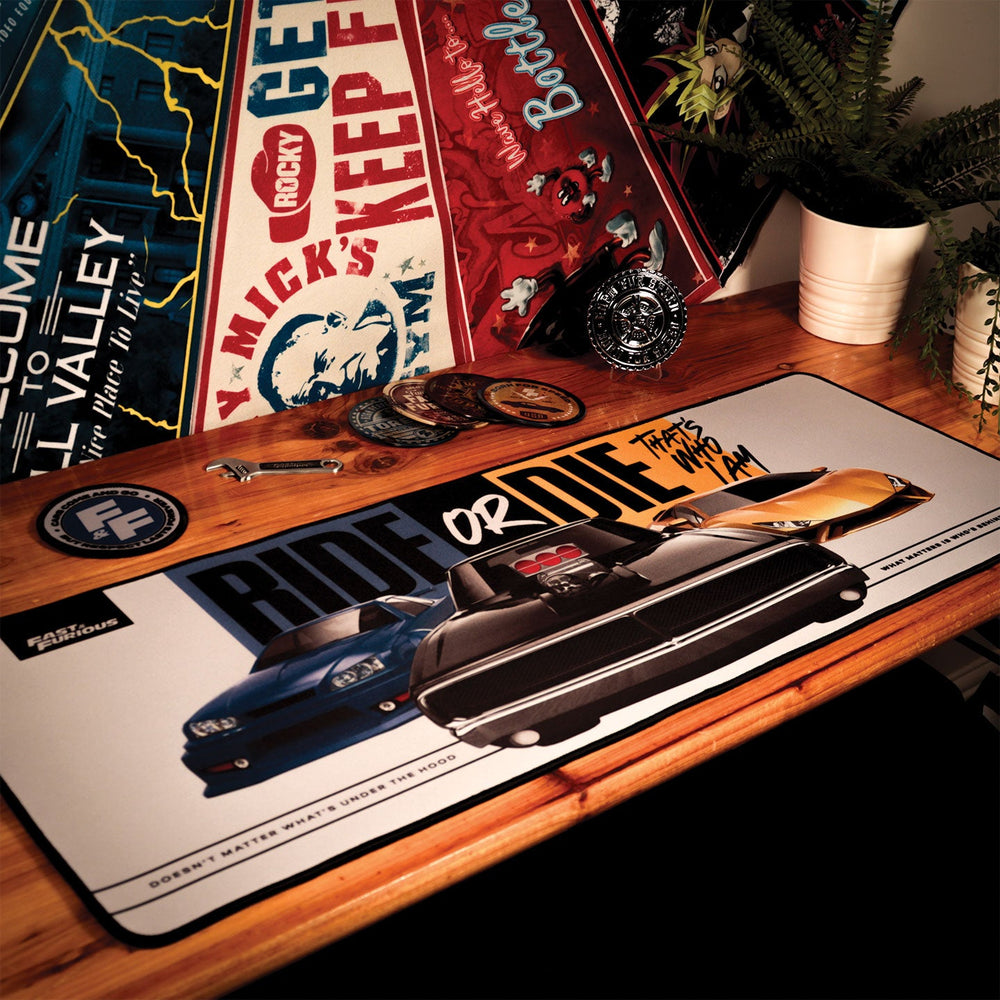 Fast & Furious ‘Ride or Die’ Desk Mat & Coaster Set