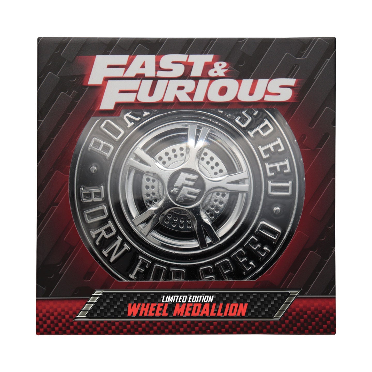 Médaillon collector Fast & Furious - ‘Born for Speed’