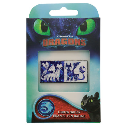 Pin's Dragons - Krokmou/Light Fury