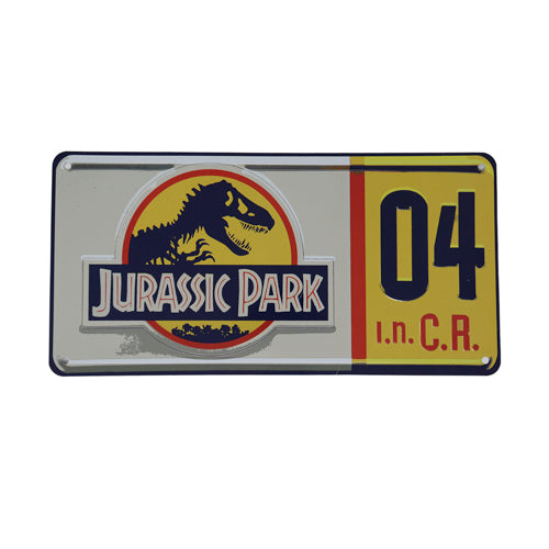 Jurassic Park kentekenplaat - 04 