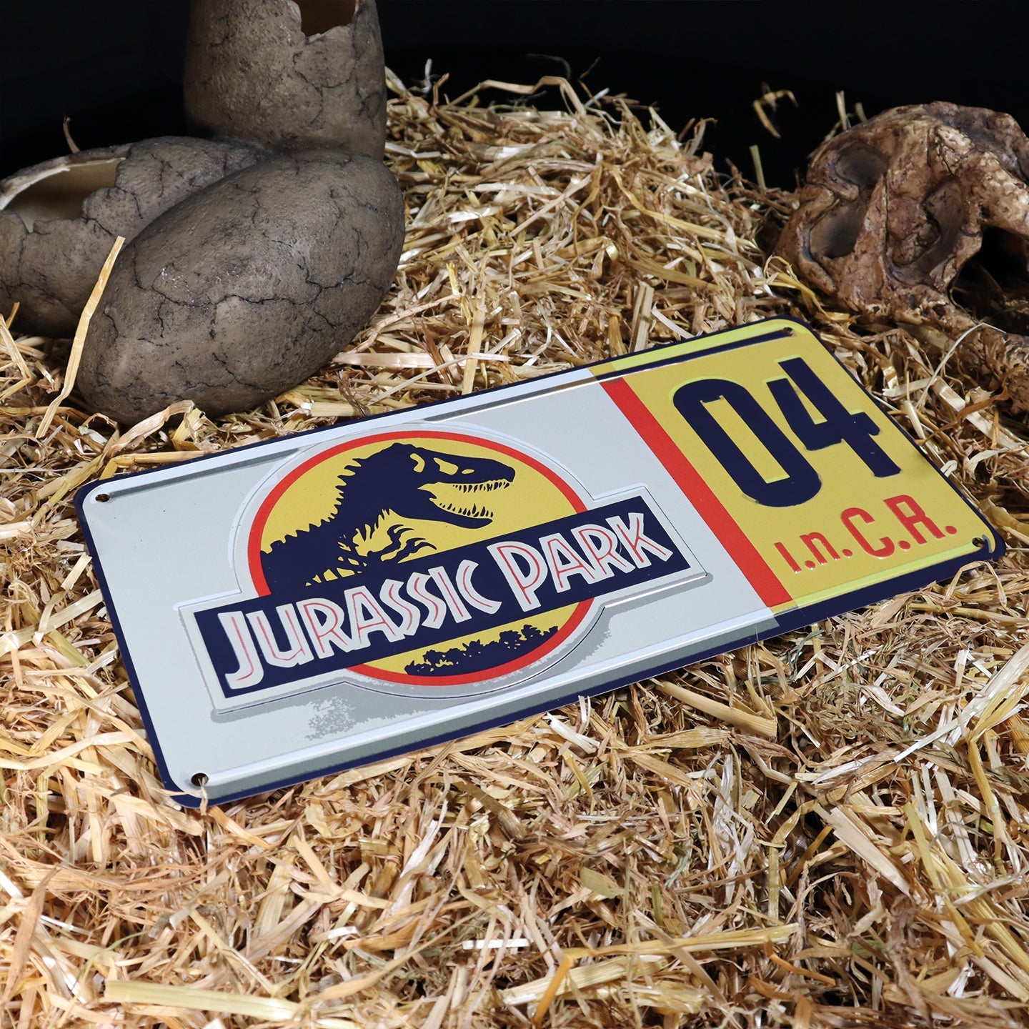 Jurassic Park kentekenplaat - 04 