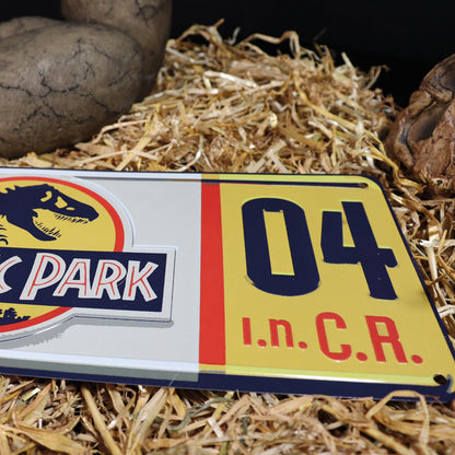 Jurassic Park kentekenplaat - 04 