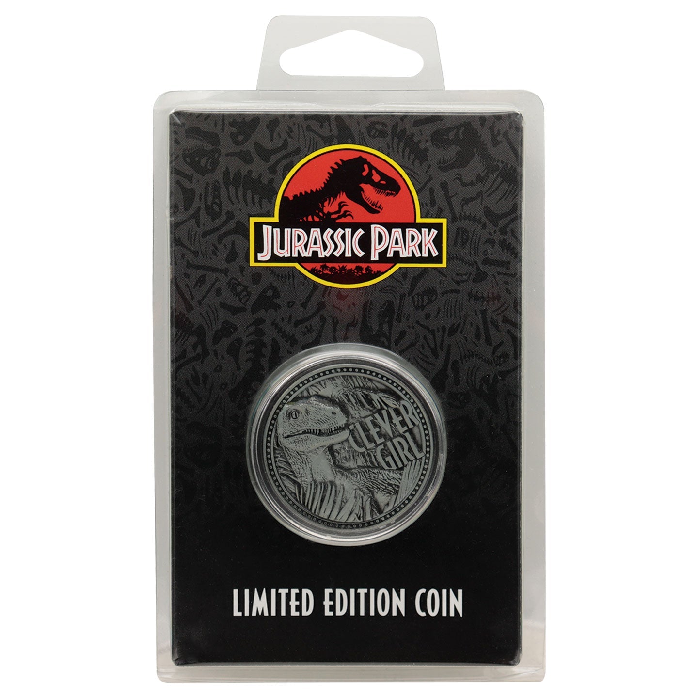 Pièce collector Jurassic Park - Clever Girl Raptor