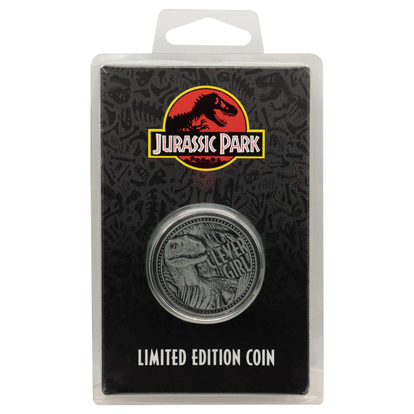 Pièce collector Jurassic Park - Clever Girl Raptor