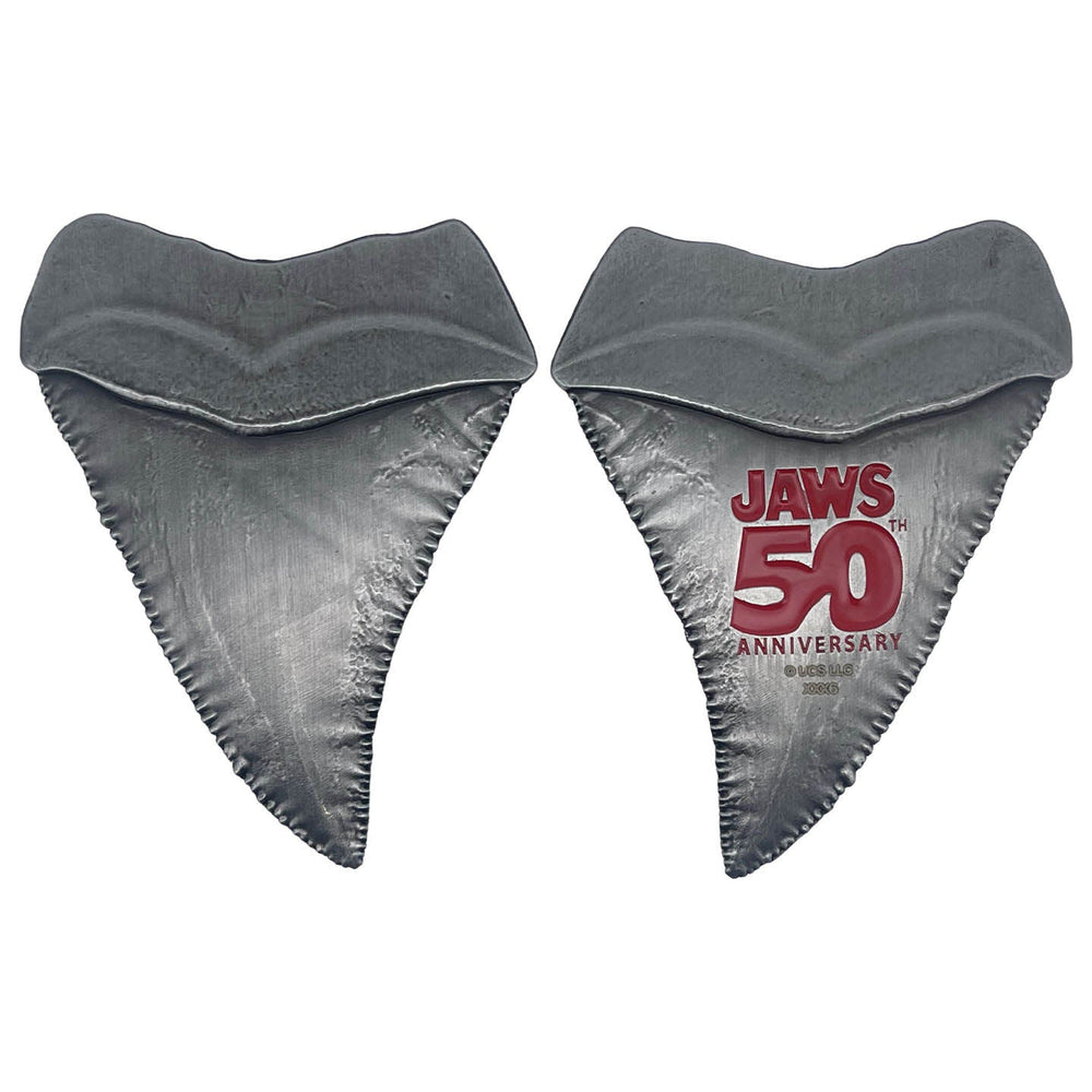 Jaws Collector's Medallion - 50th Anniversary Shark Tooth