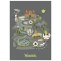 Affiche collector Shrek - ‘Journey to Far Far Away’ A3