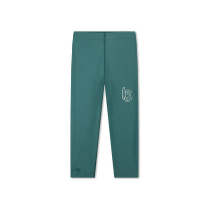 UV Leggings - Boys - Green - Surfer