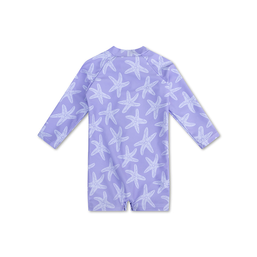 UV Swimsuit Boys - Lila - Seastar